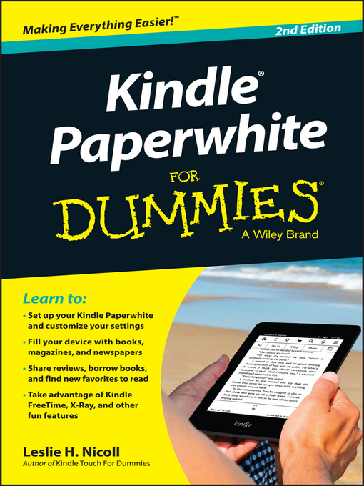 Title details for Kindle Paperwhite For Dummies by Leslie H. Nicoll - Wait list